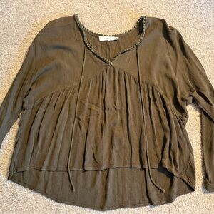 Women's Olive Green Top